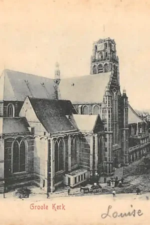 Rotterdam Groote Kerk 1903 HC24902 Popularny