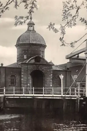 Leiden Morschpoort 1940 Type fotokaart HC24782 Popularny