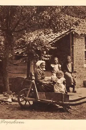 Noord-Brabantsch Dorpsleven Boerderij Klederdracht Brabant HC24741 Zwrot pieniędzy