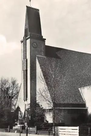 Popularny Oegstgeest Pauluskerk Ned. Hervormde Kerk 1960 HC24740