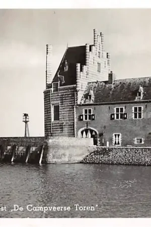 Popularny Veere Hotel Café Restaurant De Campveersche Toren 1951 Noord-Beveland HC24711