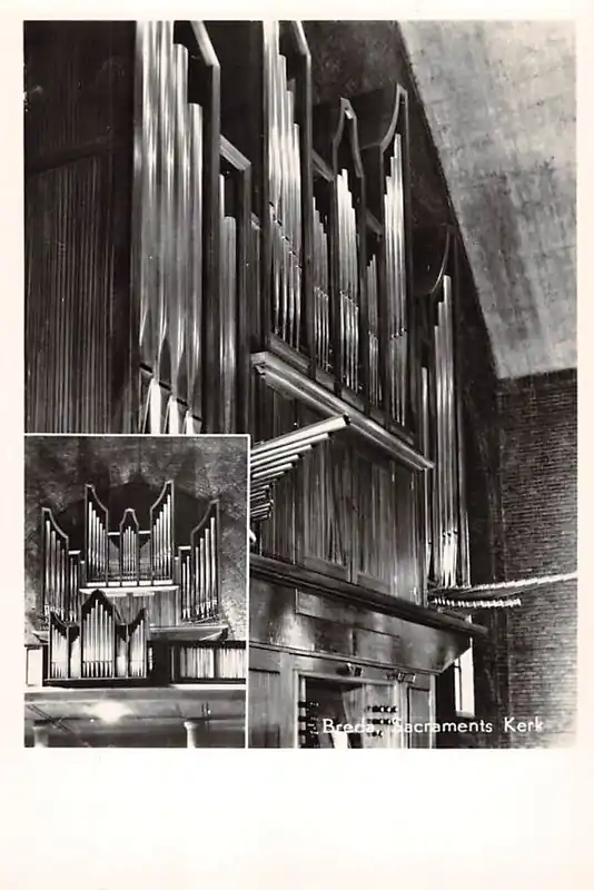 Breda Sacraments kerk Flentrop Orgel Dispositie 1958 HC24689 Ostatnia szansa