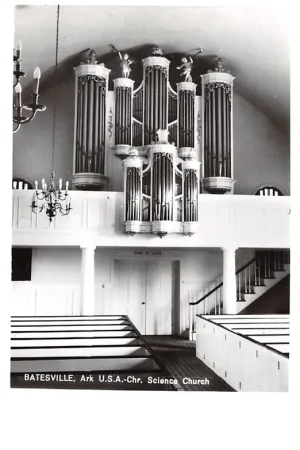 USA Batesville Ark Chr. Science Church Flentrop Orgel Dispositie 1960 Kerk Noord-Amerika HC24688 Oryginalny