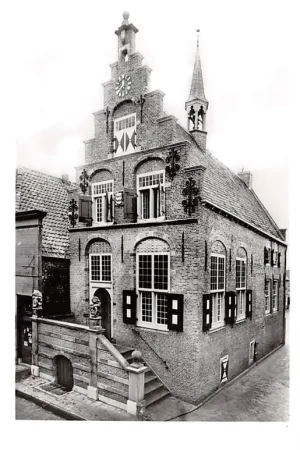 Haastrecht Gemeentehuis 1963 Krimpenerwaard HC24391 Tani
