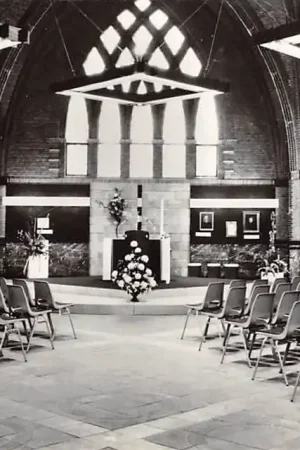 Autentyczny Naaldwijk Molenstraat St. Adrianus kerk Westland HC24376