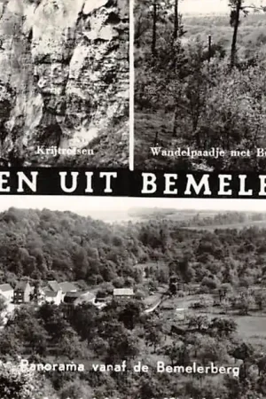 Oferta Bemelen (ZL) Groeten uit Bemelen Krijtrotsen Wandelpaadje met Bemelerberg Panorama Eijsden Margraten HC24373
