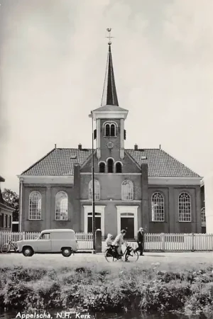 Ekspresowa dostawa Appelscha Ned. Hervormde Kerk Auto 1962 HC24347