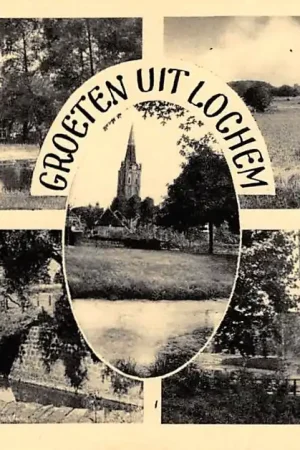 Lochem Groeten uit Berkeloord Panorama De Berkel De Stadsgracht HC24545 Zwrot pieniędzy