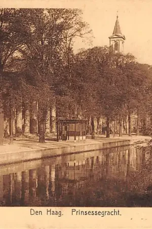 Wysoka jakość 's-Gravenhage Prinsessegracht 1927 HTM Tram huisje HC24121