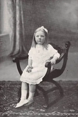 's-Gravenhage Prinses Juliana als kleuter 1914 Koningshuis HC24106 Wyprzedaż