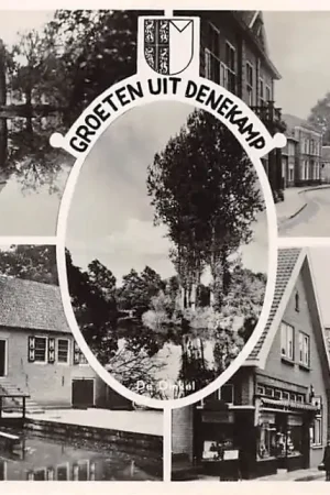 Tani Denekamp Groeten uit 1942 Kasteel Singraven Grootestraat Water molen Oldenzaalschestraat HC24225