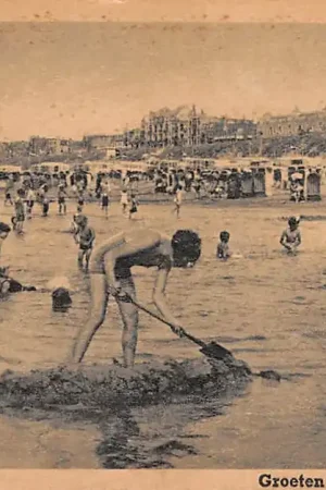 Nowość Katwijk aan Zee Groeten uit 1947 Strand en Boulevard HC24016