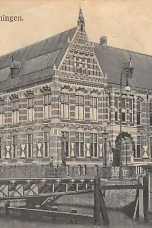 Groningen Museum met brug HC23936 Oferta limitowana