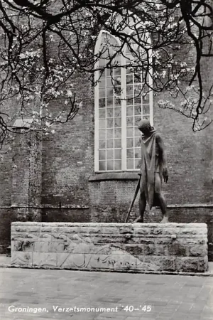 Najlepsza cena Groningen Verzets monument '40 - '45 WO2 HC23872