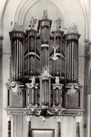 Arnhem Grote of Eusebius kerk Strumphler Orgel 1965 HC23794 Oryginalny