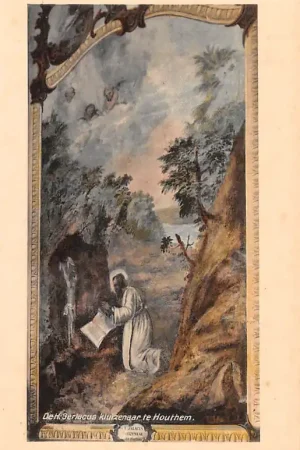 Ostatnia szansa Houthem Kerk Sint Gerlach Interieur De H. Gerlacus kluizenaar te Houthem Limburg HC23833