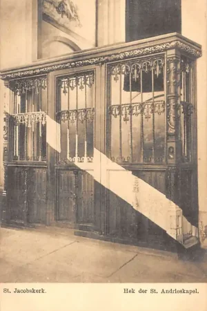 Zwrot pieniędzy Utrecht St. Jacobs kerk Hek der St. Andrieskapel HC23737