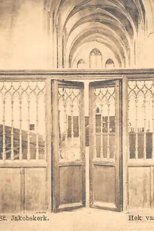 Rabat Utrecht St. Jacobs kerk Hek van het H. Kruiskoor HC23735