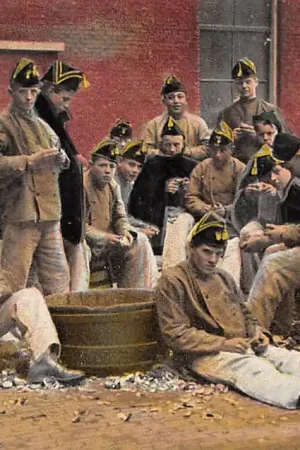 Militair Kazerne leven Piepers jassen Tulp HC23589 Ostatnia szansa