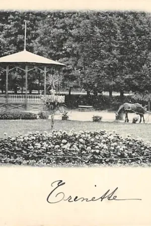 Utrecht Lucasbolwerk Muziektent Tuinlieden met paard en wagen HC23518 Ostatnia szansa