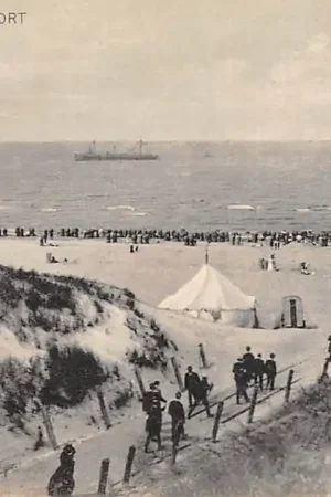 Zandvoort Strand Duinen en Zee 1912 HC23501 Darmowa dostawa