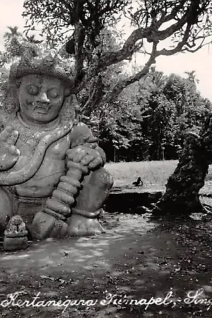 Indonesia Malang Java Boeddha Fotokaart Indonesië Azië Nederlands-IndiëHC23469 Wysoka jakość