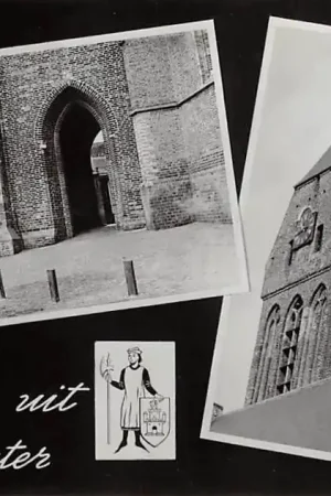 Premium Oudewater Groeten uit 1965 Ned. Hervormde Kerk HC23395