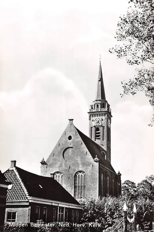 Rabat Middenbeemster Beemster Ned. Hervormde Kerk 1967 HC23393