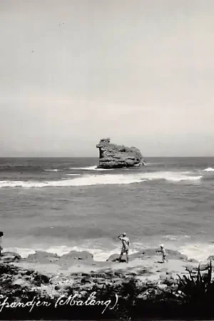 Indonesia Malang Pantai Ngelijep Fotokaart Azië Indonesië Nederlands-Indië HC23448 Rabat