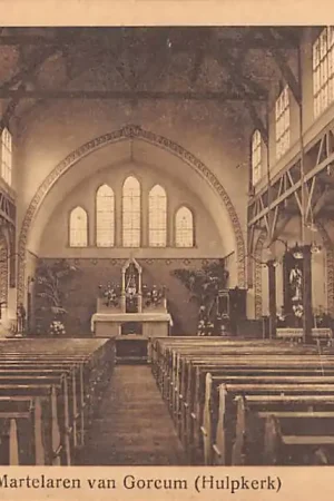 's-Gravenhage v. Beverningstraat Parochie kerk H.H. Martelaren van Gorcum Hulpkerk HC23294 Tani