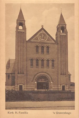 Nowość 's-Gravenhage Kamperfoelieplein Kerk H. Familie HC23259