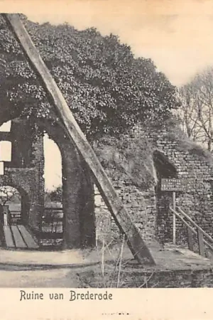 Santpoort Ruïne van Brederode Bloemendaal Haarlem HC22984 Zamów teraz
