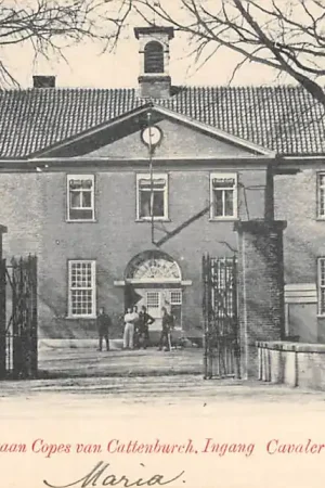 's-Gravenhage Laan Copes van Cattenburch Ingang Cavalerie Kazerne met soldaten Militair 1903 HC22896 Najlepsza cena