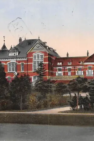 Woerden Station 1930 Spoorwegen HC22827 Oryginalny