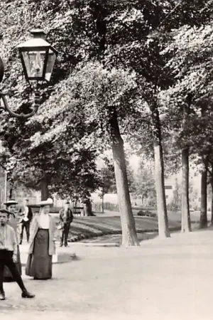 Rabat Zo was Dordrecht Singel bij park Merwestein omstreeks 1910 HC22337