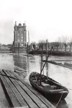 Tylko dziś Zo was Dordrecht Watertoren Noordendijk omstreeks 1925 HC22316