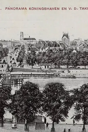 Zamów teraz Rotterdam Panorama Koningshaven en v.d. Takstraat 1908 HC22124