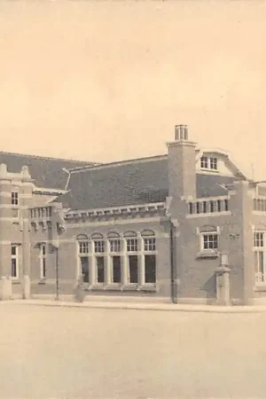 Zandvoort Station 1915 Spoorwegen HC22107 Popularny