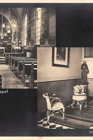 Amsterdam Keizersgracht 65 Pension de Deo 1931 Kapel en Hal HC22095 Darmowa dostawa