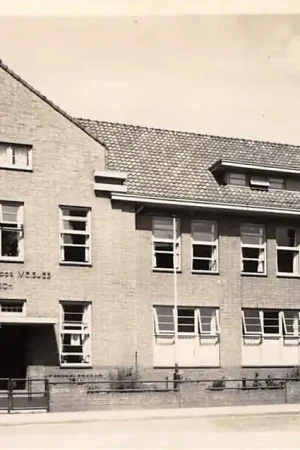 Oryginalny Terborg Vak school voor meisjes Wisch 1949 Oude IJsselstreek Achterhoek HC21999