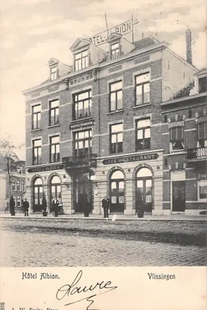 Vlissingen Albion Hotel Pension Café Restaurant 1904 HC21965 Zwrot pieniędzy