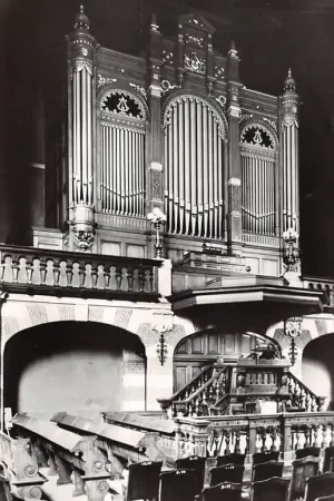 Hoorn Ned. Hervormde Grote Kerk 1970 Orgel HC21950 Oryginalny