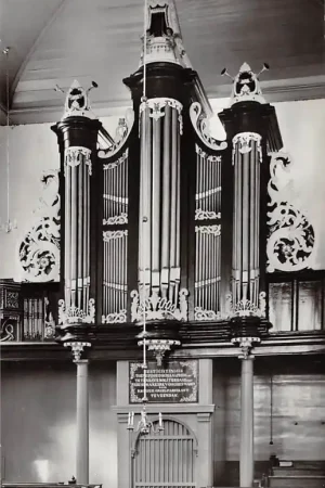 Scheemda Ned. Hervormde Kerk Orgel 1965 HC21939 Wysoka jakość