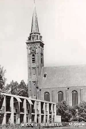 Midden Beemster Middelwijck en Ned. Hervormde Kerk 1974 HC21899 Najlepsza cena