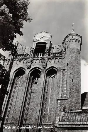 Autentyczny Wijk bij Duurstede Oude Toren Kerk 1962 HC21861