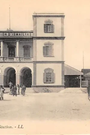 Egypte Ismaïlia The Station en Postkoets Egypt Afrika HC21790 Bezpieczna płatność