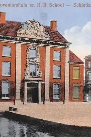 Autentyczny Schiedam Proveniershuis en H.B. School HC21692