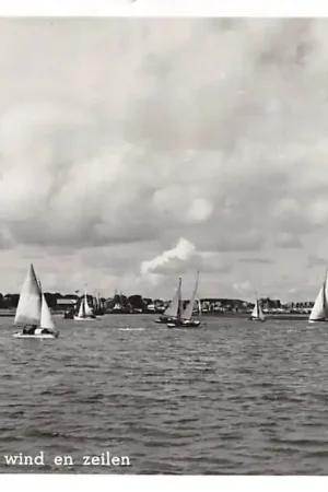 Nowość Terschelling Water wind en zeilen Vuurtoren 1950 Zeil schepen HC21689
