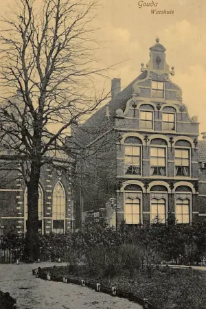 Gouda Spieringstraat Weeshuis en Jeruzalemkapel HC21630 Kup teraz