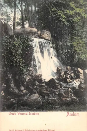 Arnhem Sonsbeek Groote waterval HC21295 Zwrot pieniędzy